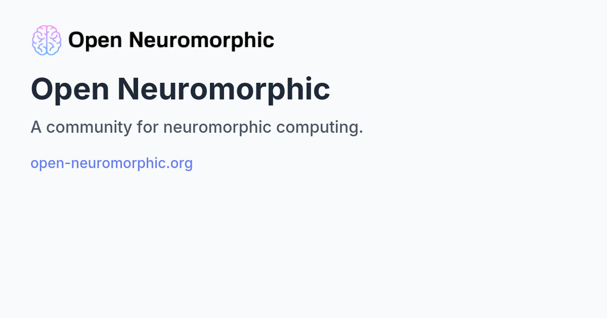 Executive Committee - Open Neuromorphic