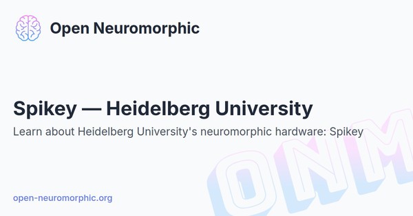 Social share preview for Spikey — Heidelberg University