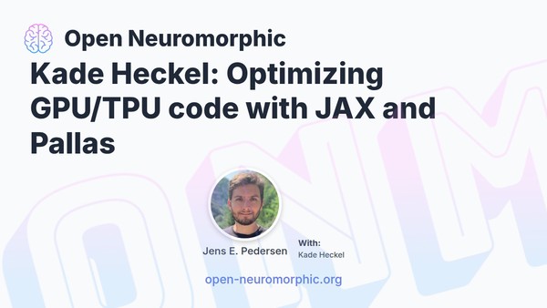 Social share preview for Kade Heckel: Optimizing GPU/TPU code with JAX and Pallas