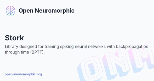 Social share preview for Stork