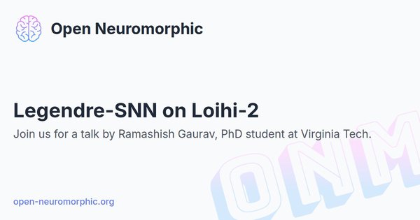 Social share preview for Legendre-SNN on Loihi-2