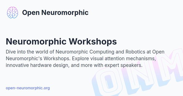 Social share preview for Neuromorphic Workshops